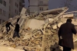 زلزله ۷.۸ ریشتری ترکیه/ ساختمان‌های زیادی ویران شده است