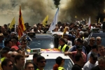 اعتصابات گسترده در اسپانیا/کادر درمان، معلمان و تاکسیرانان به خیابان‌ها آمدند