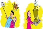 «ازدواج بی بهانه» در کاریکاتور