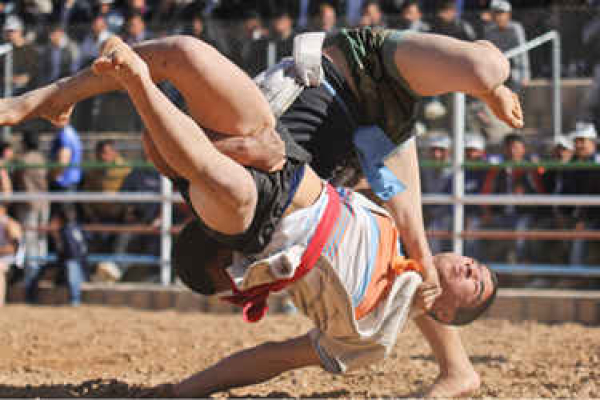 معرفی نفرات برتر مسابقات کشتی باچوخه بجنورد