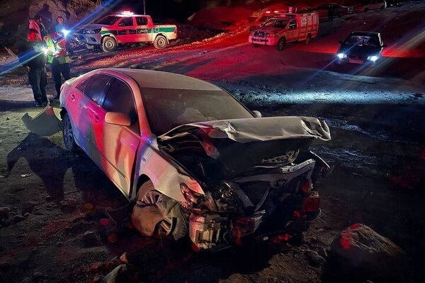 تصادف محور بجنورد به شیروان ۹ مصدوم برجا گذاشت