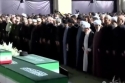 اقامه نماز بر پیکر مطهر مجاهد شهید امام خامنه&zwnj;ای و خانواده ایشان