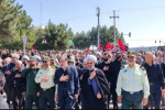 مسئولین استان در پیاده روی جاماندگان اربعین حسینی شرکت کردند
