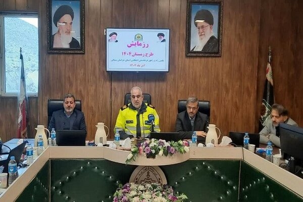 استقرار ۷۶ تیم پلیس در طرح زمستانه خراسان شمالی