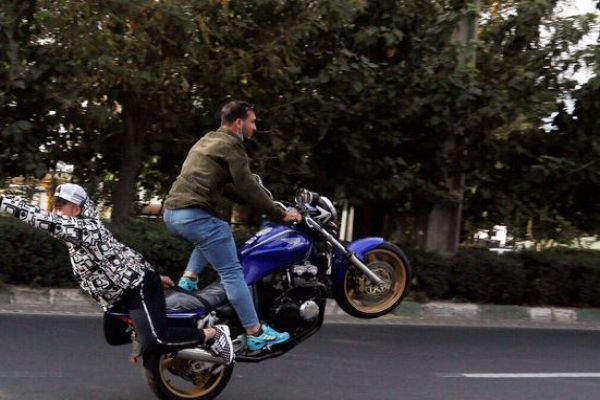 موتور سواری مرگبار در خیابان‌های بجنورد