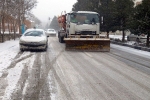 مصرف ۶۰۰ تن شن و نمک برای برف روبی معابر