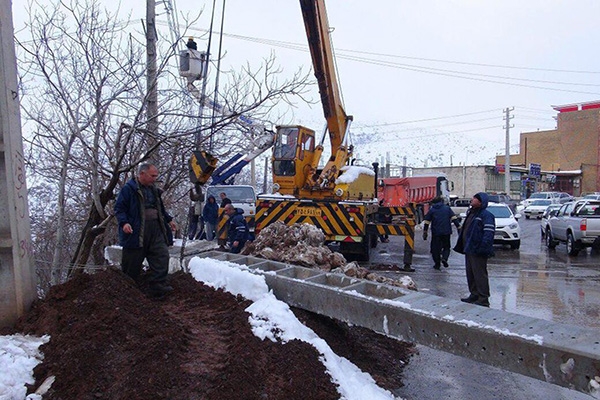 قعطی برق ۱۰ روستای خراسان شمالی برطرف شد
